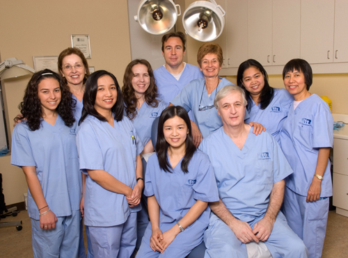 Dr Kohn and his team